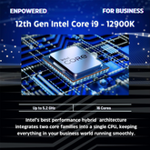 Dell OptiPlex 3000 Series 3000 Business Tower Desktop, Intel Core i9-12900K, Intel UHD Graphics, 8GB DDR4 UDIMM RAM, 256GB PCIe M.2 SSD, No Wi-Fi, Ubuntu, Black